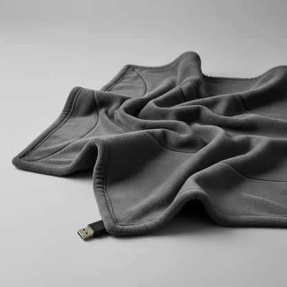 Couverture Chauffante Électrique 9 Zones | Plaid Chauffant 60°C Lavable